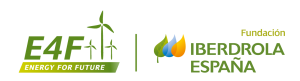 Logo E4F Fundacion Iberdrola